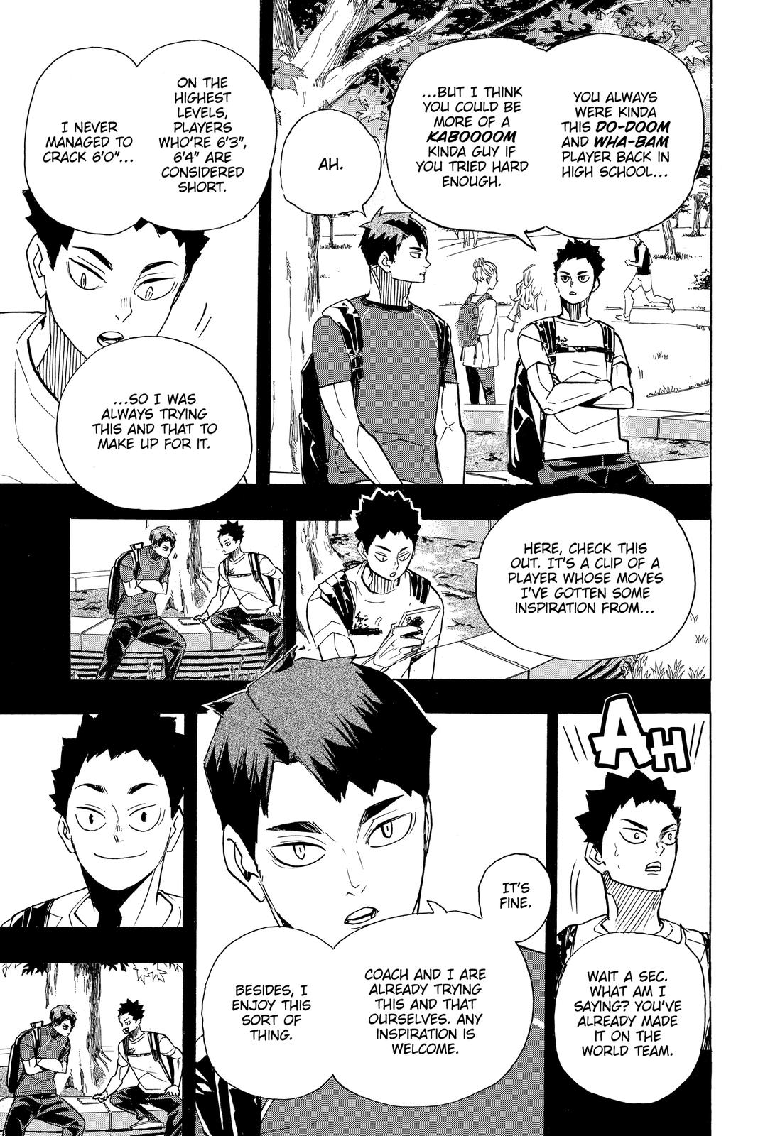 Haikyu!! Chapter 395 - Page 9