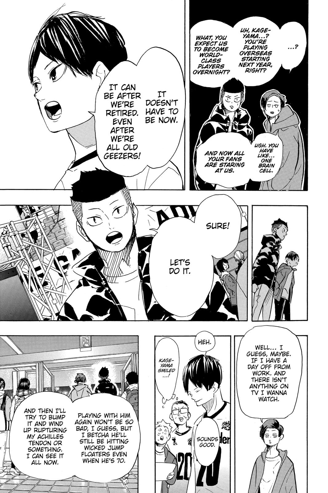 Haikyu!! Chapter 401 - Page 19