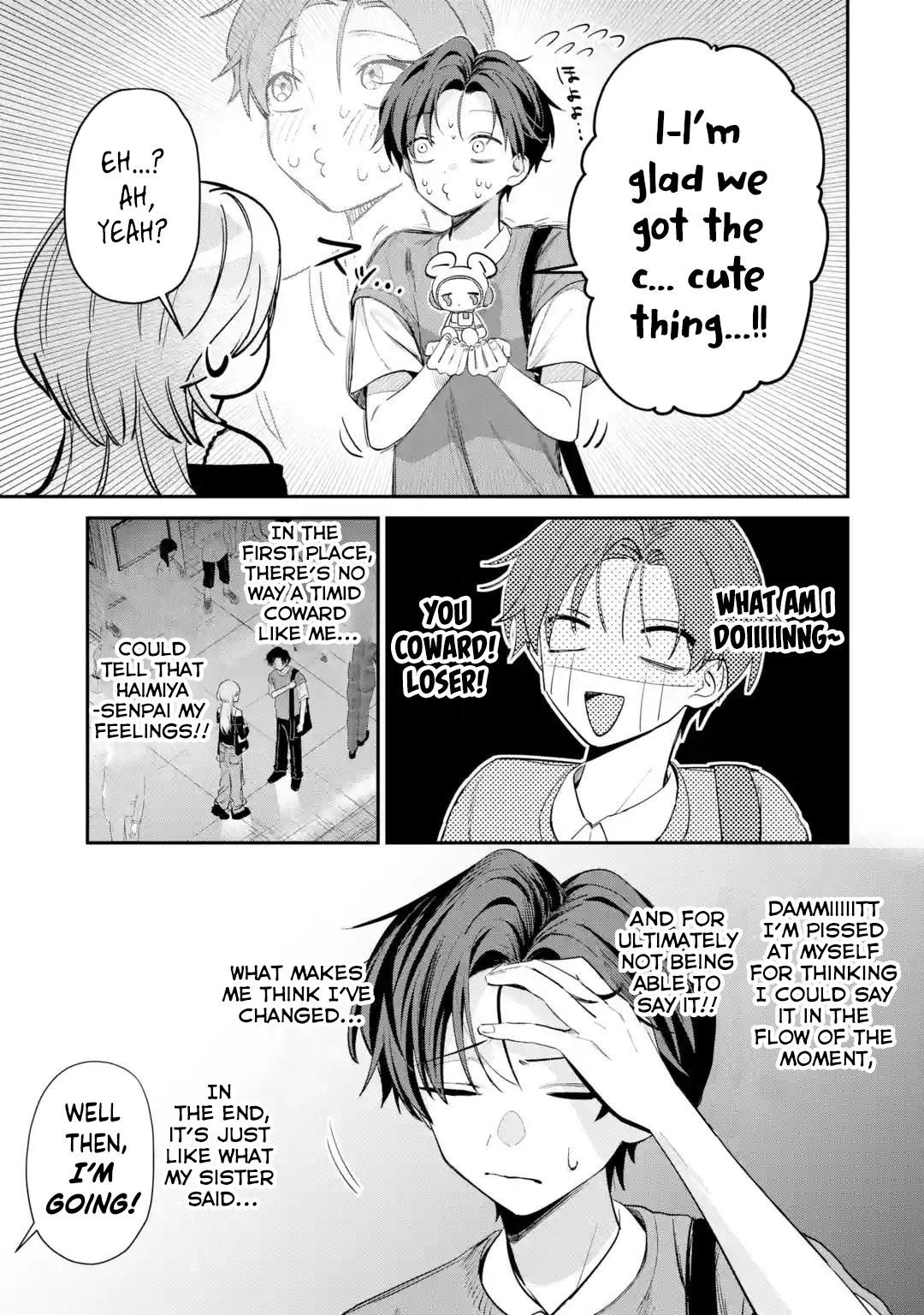 Haimiya-senpai wa Kowakute Kawaii Chapter 13 - Page 8