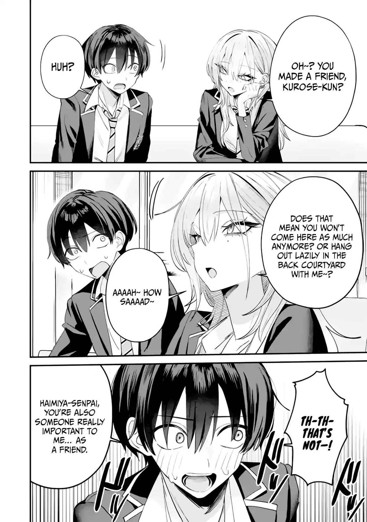 Haimiya-senpai wa Kowakute Kawaii Chapter 16 - Page 11