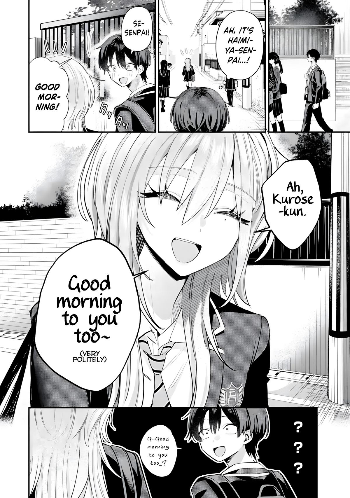 Haimiya-senpai wa Kowakute Kawaii Chapter 18 - Page 7