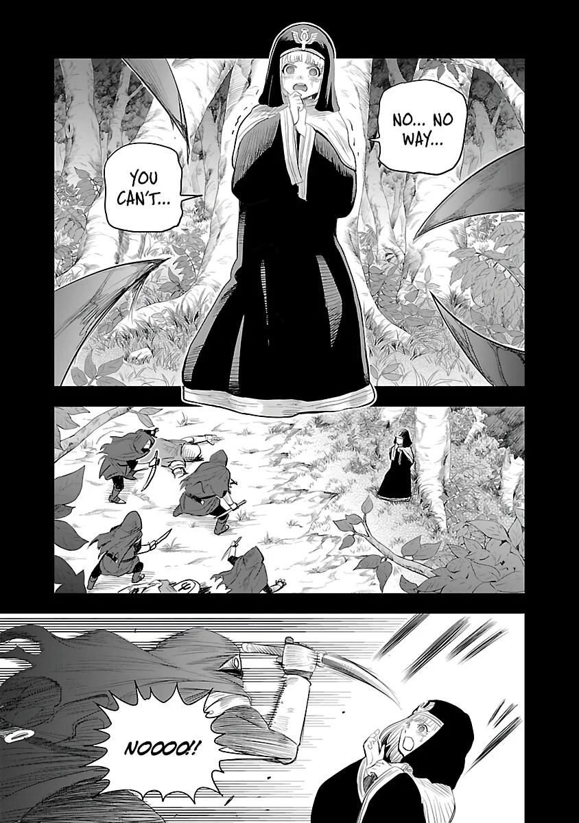 Hametsu Flag Kaihi no Tame Yamaoku e Hikikomotteita Saikyou no Akuyaku wa, Tasuketa Heroine ni Yotte Omotebutai e Tatasareru Chapter 1 - Page 27