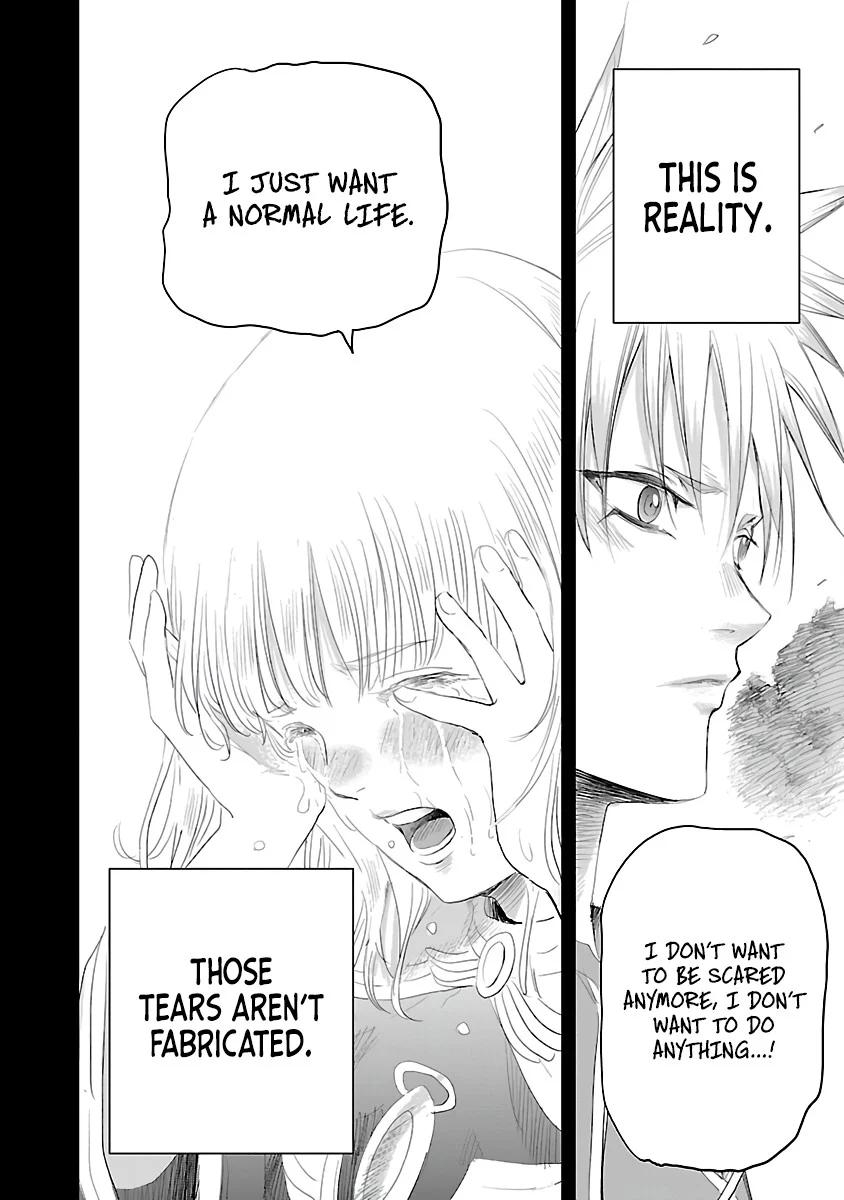 Hametsu Flag Kaihi no Tame Yamaoku e Hikikomotteita Saikyou no Akuyaku wa, Tasuketa Heroine ni Yotte Omotebutai e Tatasareru Chapter 1 - Page 37