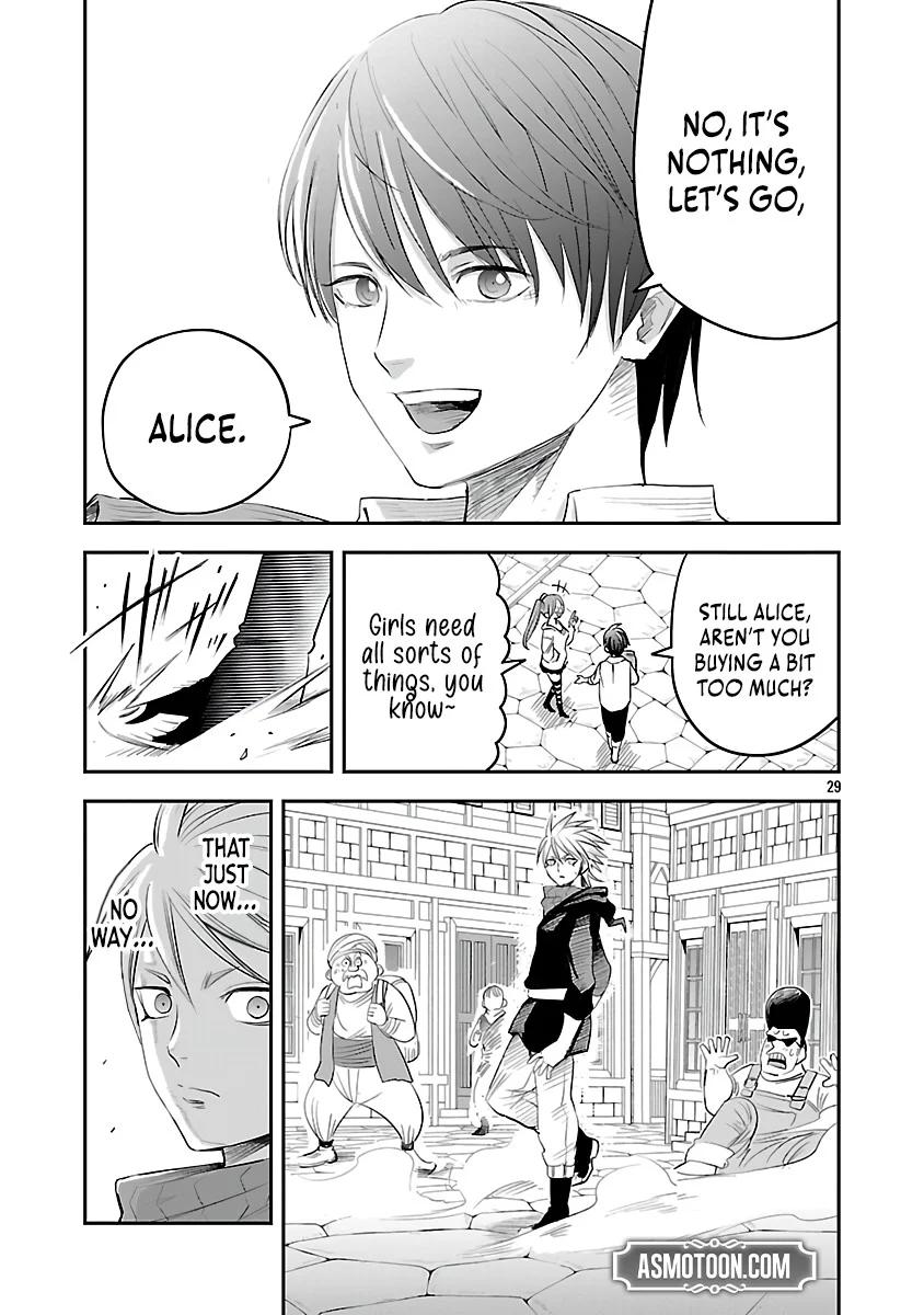 Hametsu Flag Kaihi no Tame Yamaoku e Hikikomotteita Saikyou no Akuyaku wa, Tasuketa Heroine ni Yotte Omotebutai e Tatasareru Chapter 4 - Page 32