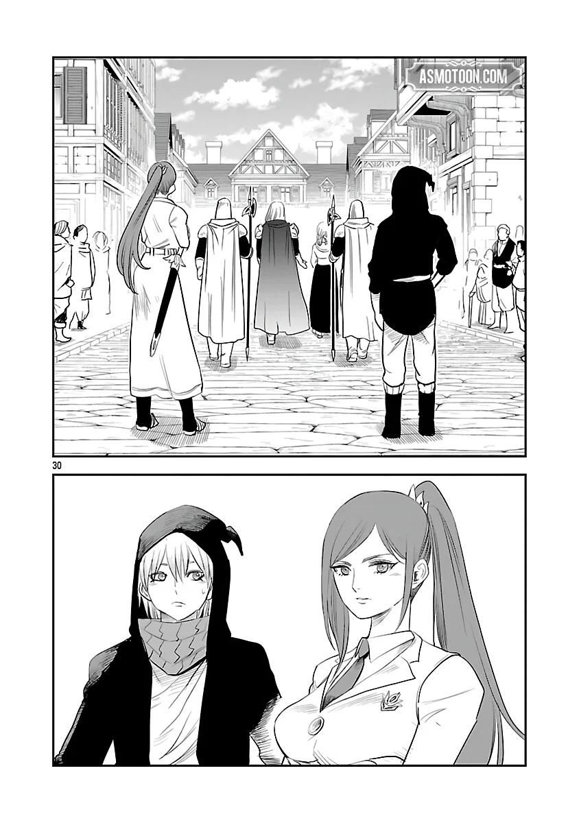 Hametsu Flag Kaihi no Tame Yamaoku e Hikikomotteita Saikyou no Akuyaku wa, Tasuketa Heroine ni Yotte Omotebutai e Tatasareru Chapter 5 - Page 32