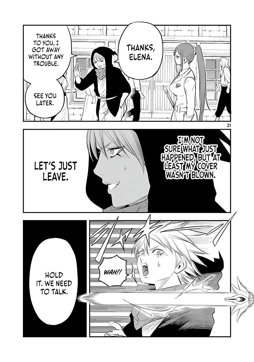 Hametsu Flag Kaihi no Tame Yamaoku e Hikikomotteita Saikyou no Akuyaku wa, Tasuketa Heroine ni Yotte Omotebutai e Tatasareru Chapter 5 - Page 33