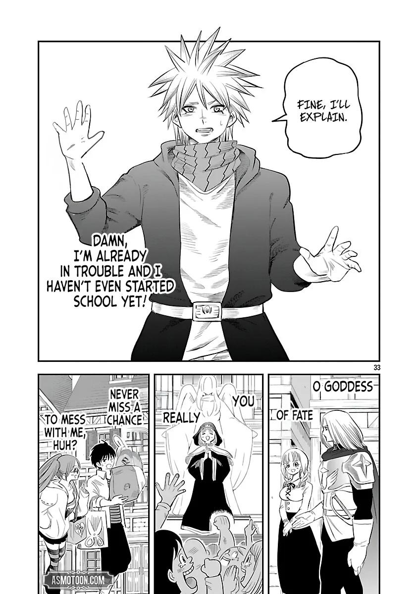 Hametsu Flag Kaihi no Tame Yamaoku e Hikikomotteita Saikyou no Akuyaku wa, Tasuketa Heroine ni Yotte Omotebutai e Tatasareru Chapter 5 - Page 35