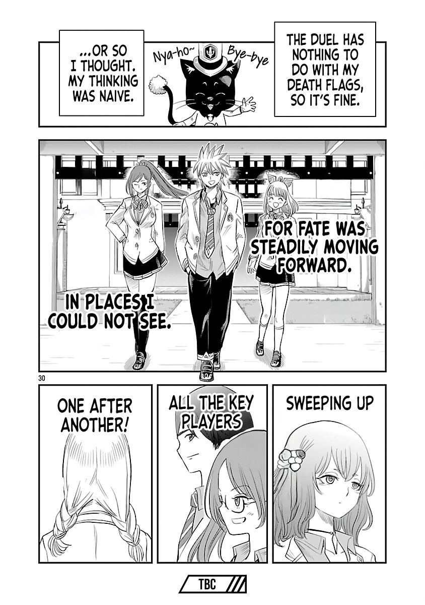 Hametsu Flag Kaihi no Tame Yamaoku e Hikikomotteita Saikyou no Akuyaku wa, Tasuketa Heroine ni Yotte Omotebutai e Tatasareru Chapter 7 - Page 32