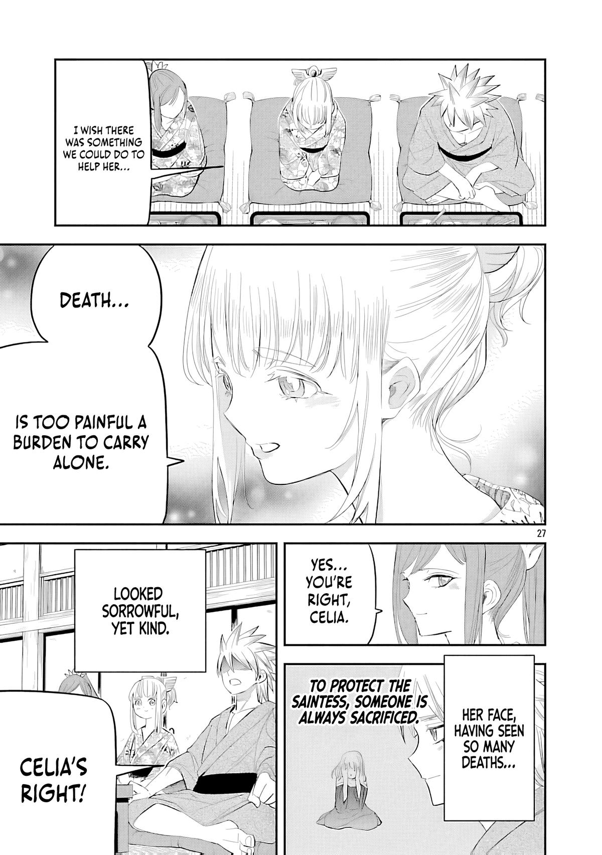 Hametsu Flag Kaihi no Tame Yamaoku e Hikikomotteita Saikyou no Akuyaku wa, Tasuketa Heroine ni Yotte Omotebutai e Tatasareru Chapter 11 - Page 32