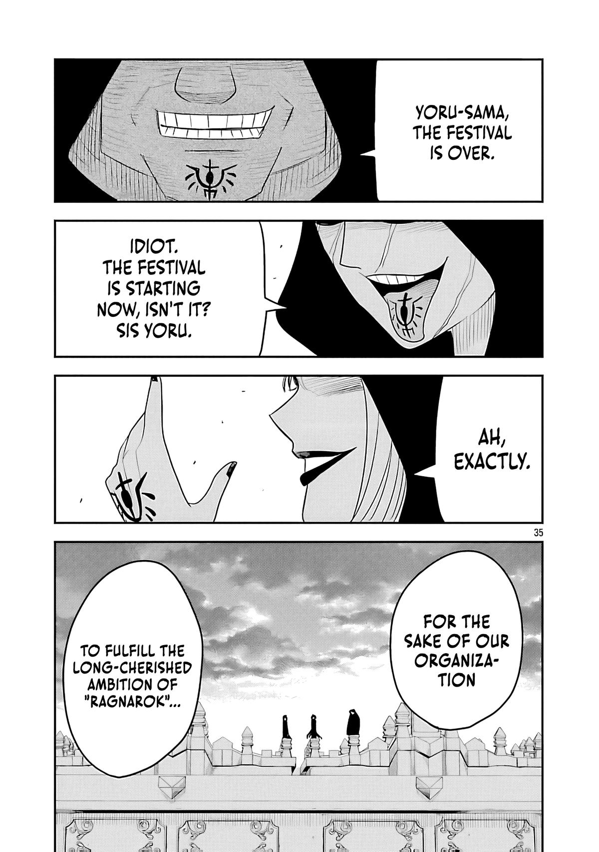 Hametsu Flag Kaihi no Tame Yamaoku e Hikikomotteita Saikyou no Akuyaku wa, Tasuketa Heroine ni Yotte Omotebutai e Tatasareru Chapter 13 - Page 37