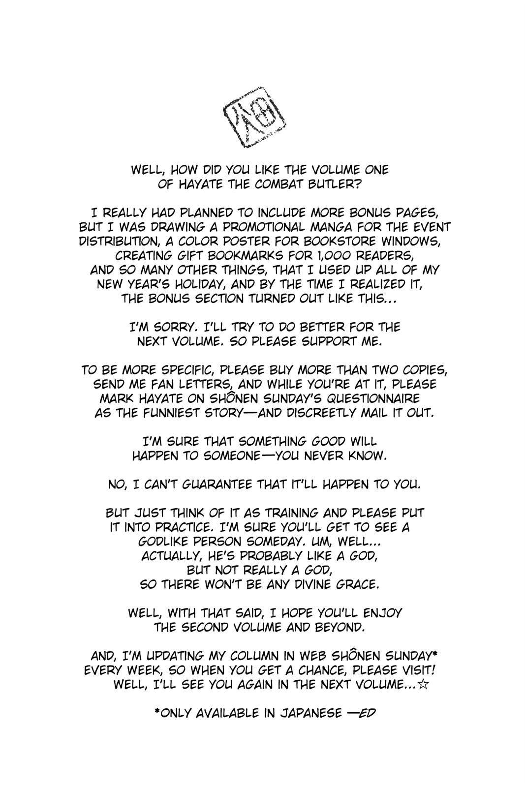 Hayate the Combat Butler Chapter 9 - Page 23