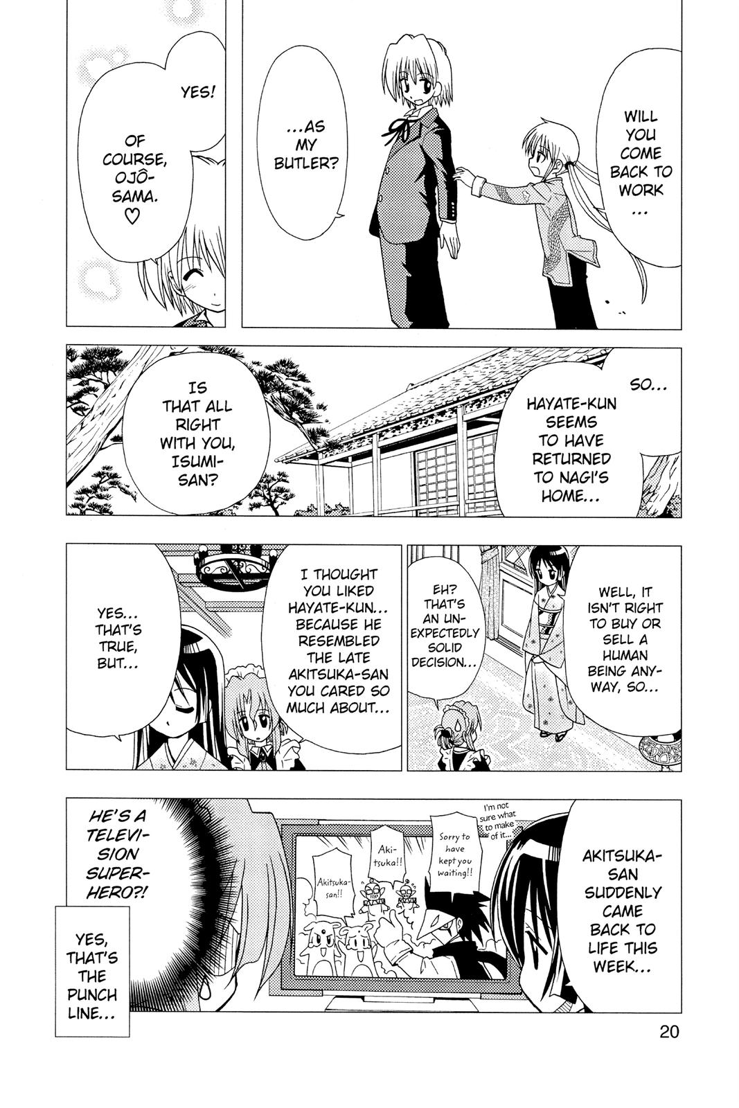 Hayate the Combat Butler Chapter 32 - Page 21
