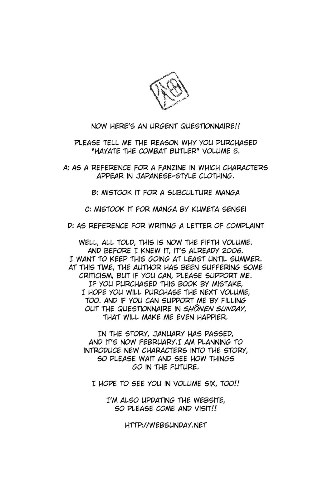 Hayate the Combat Butler Chapter 52 - Page 21