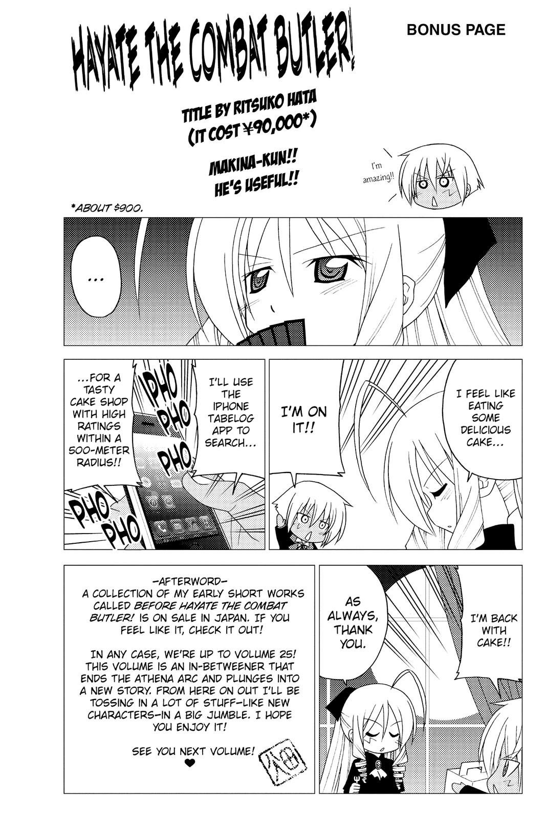 Hayate the Combat Butler Chapter 272 - Page 20