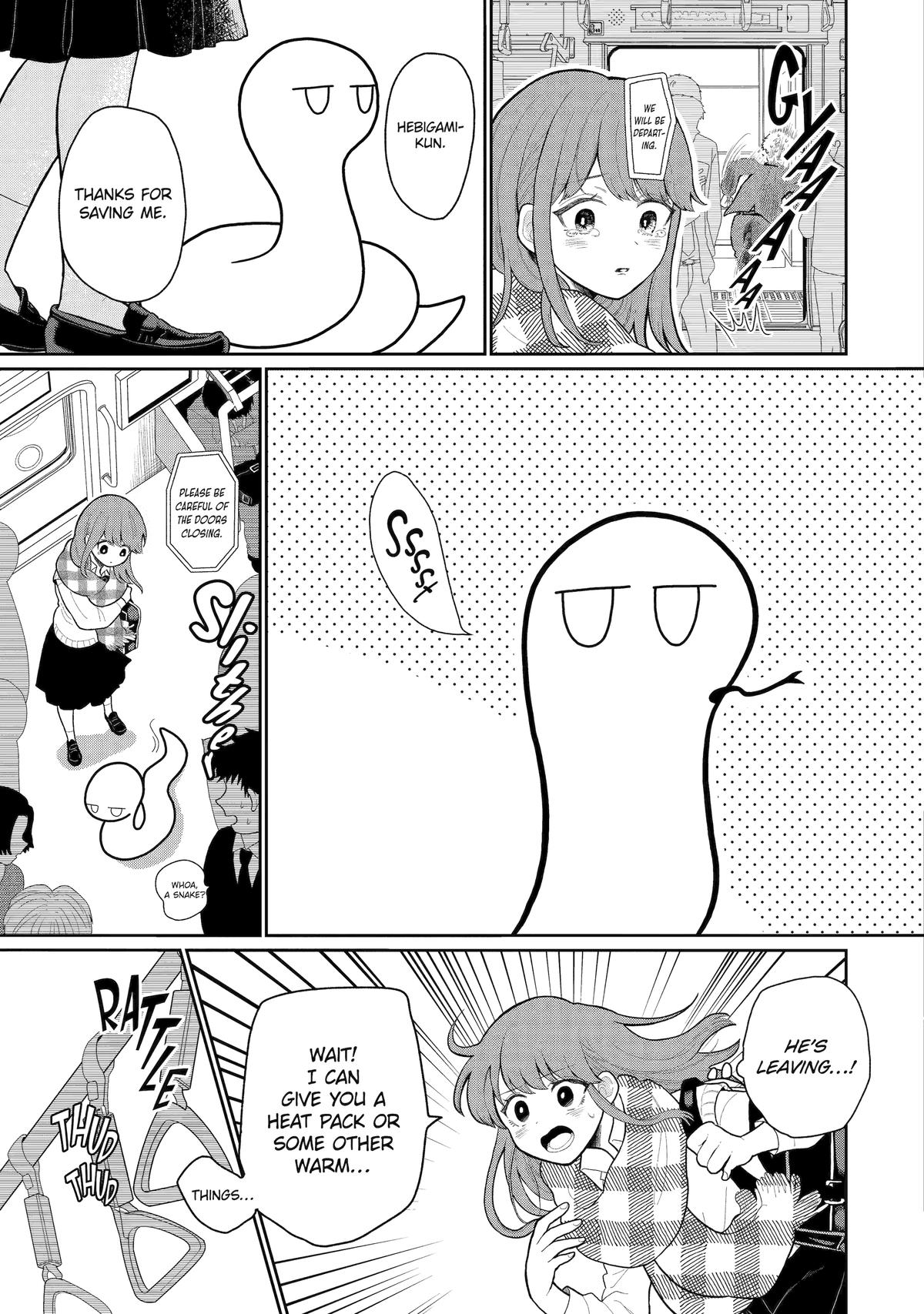 Hebigami Transforms When He's Cold Chapter 1 - Page 9