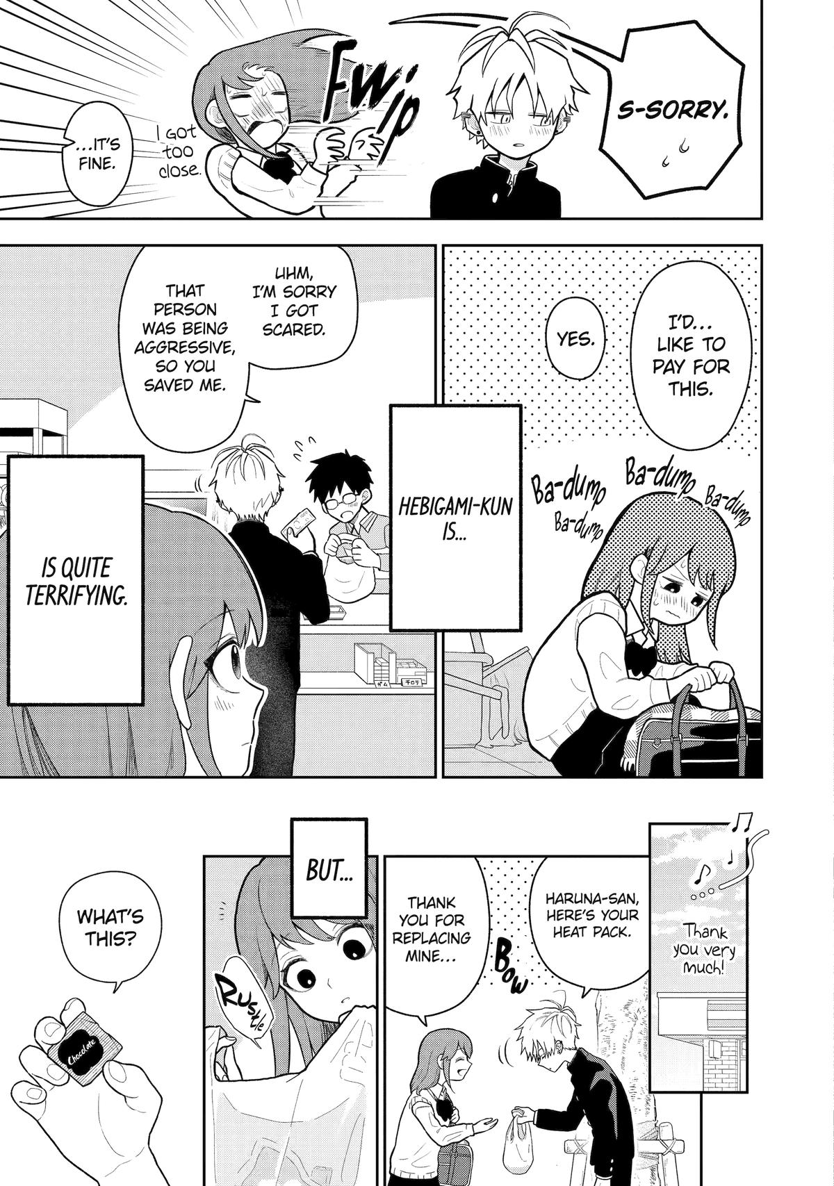 Hebigami Transforms When He's Cold Chapter 2 - Page 9