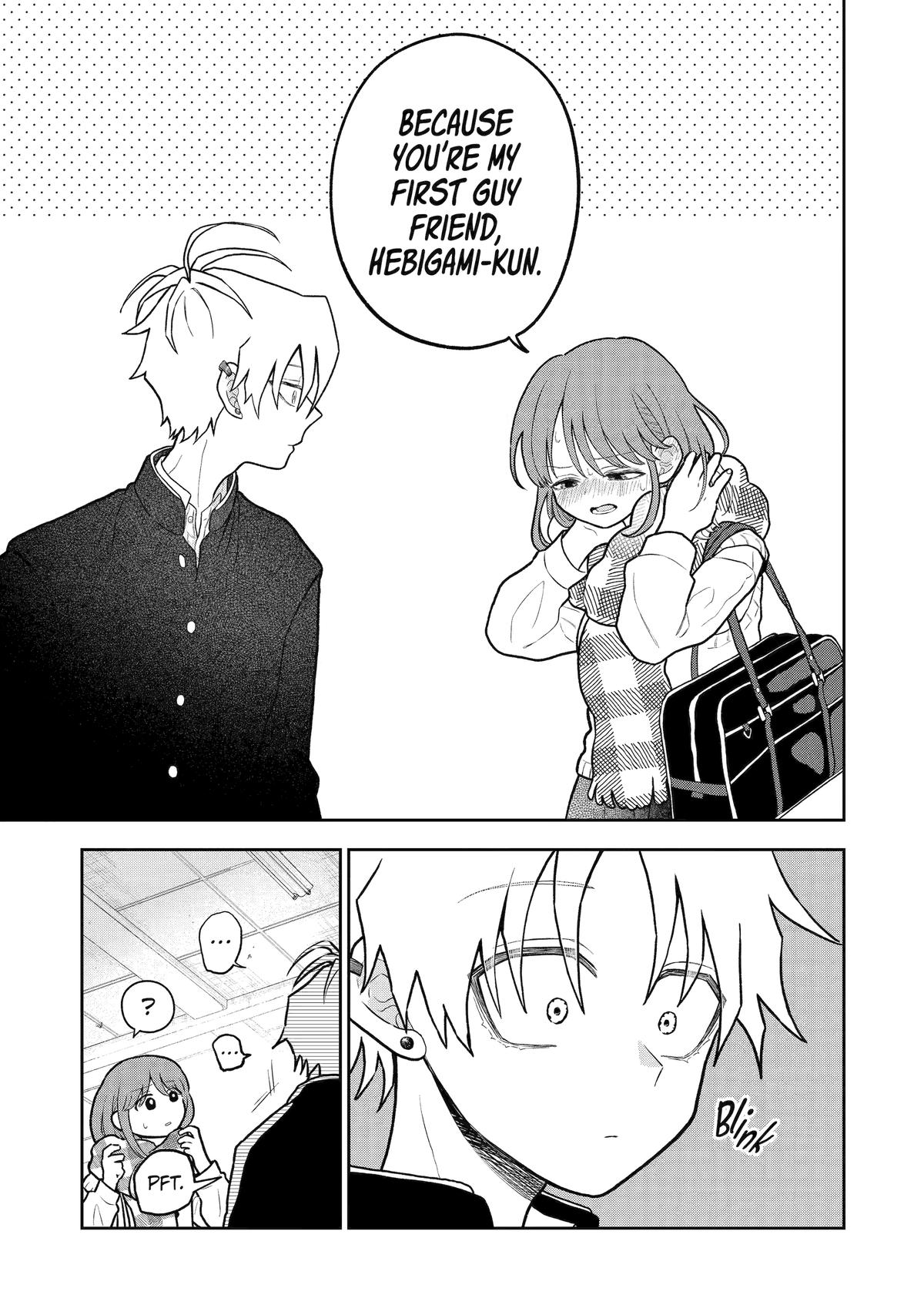 Hebigami Transforms When He's Cold Chapter 4 - Page 9