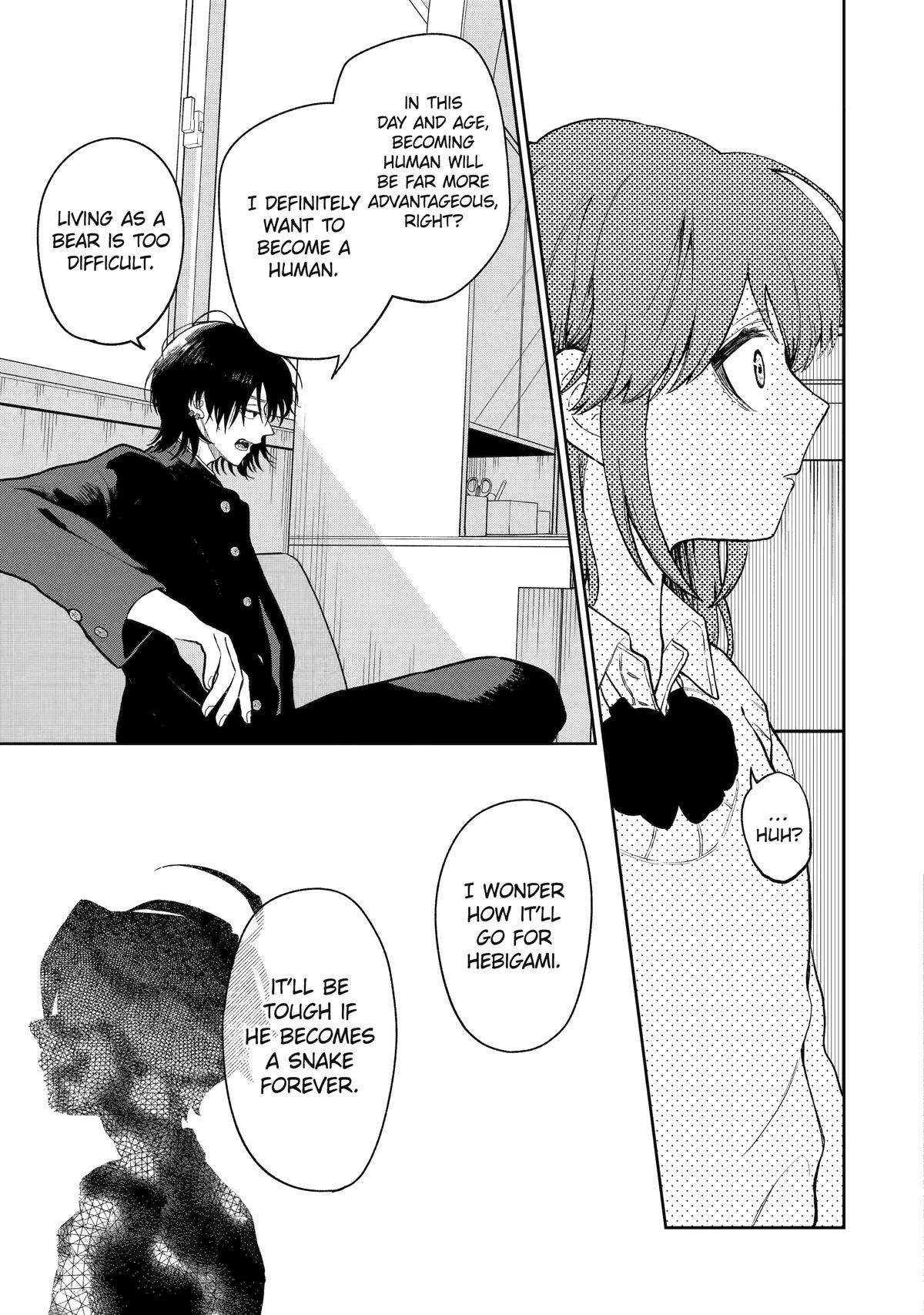 Hebigami Transforms When He's Cold Chapter 7 - Page 5