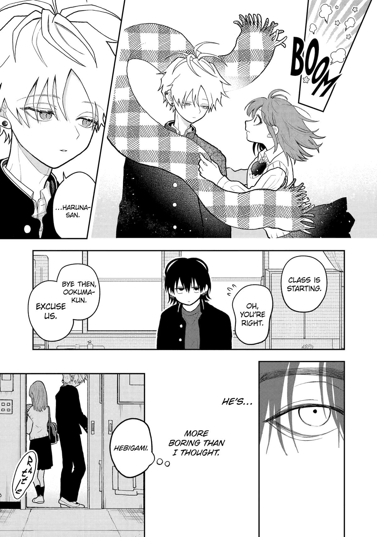 Hebigami Transforms When He's Cold Chapter 7 - Page 9