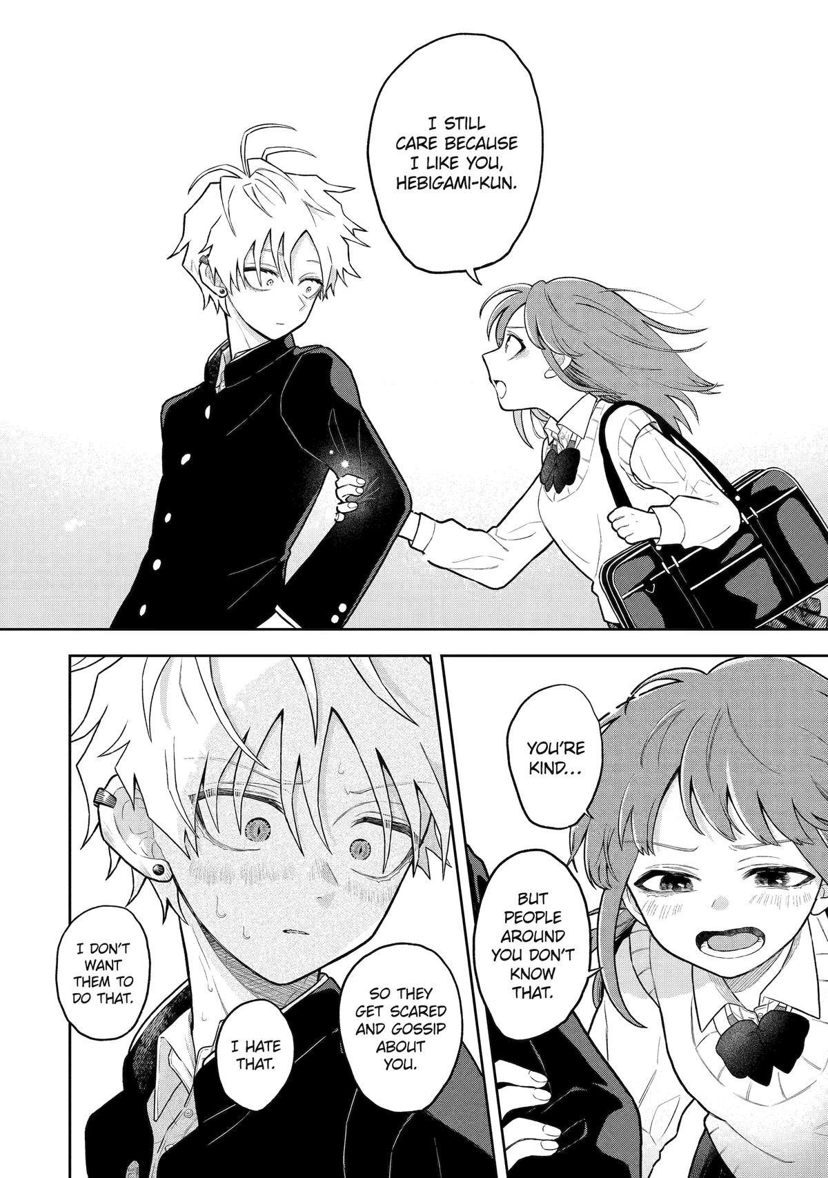 Hebigami Transforms When He's Cold Chapter 8 - Page 8