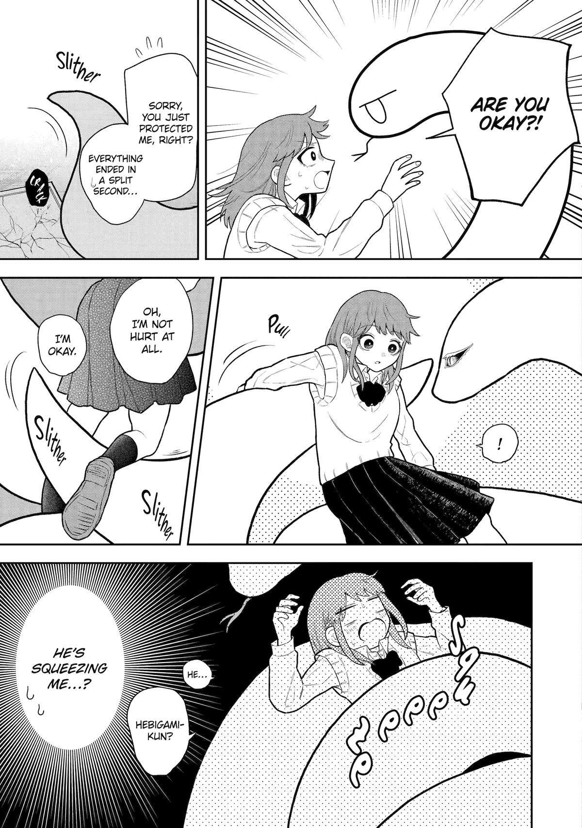 Hebigami Transforms When He's Cold Chapter 8 - Page 13