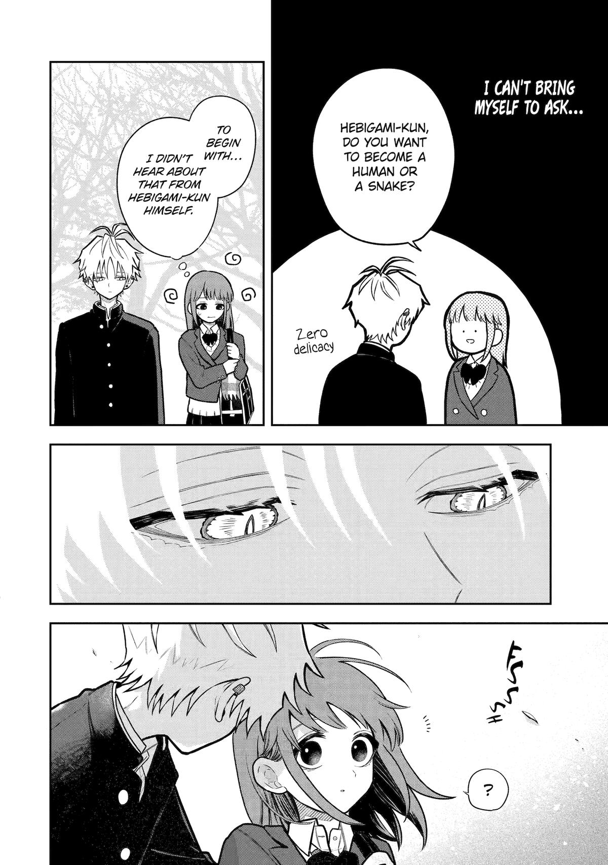 Hebigami Transforms When He's Cold Chapter 9 - Page 8