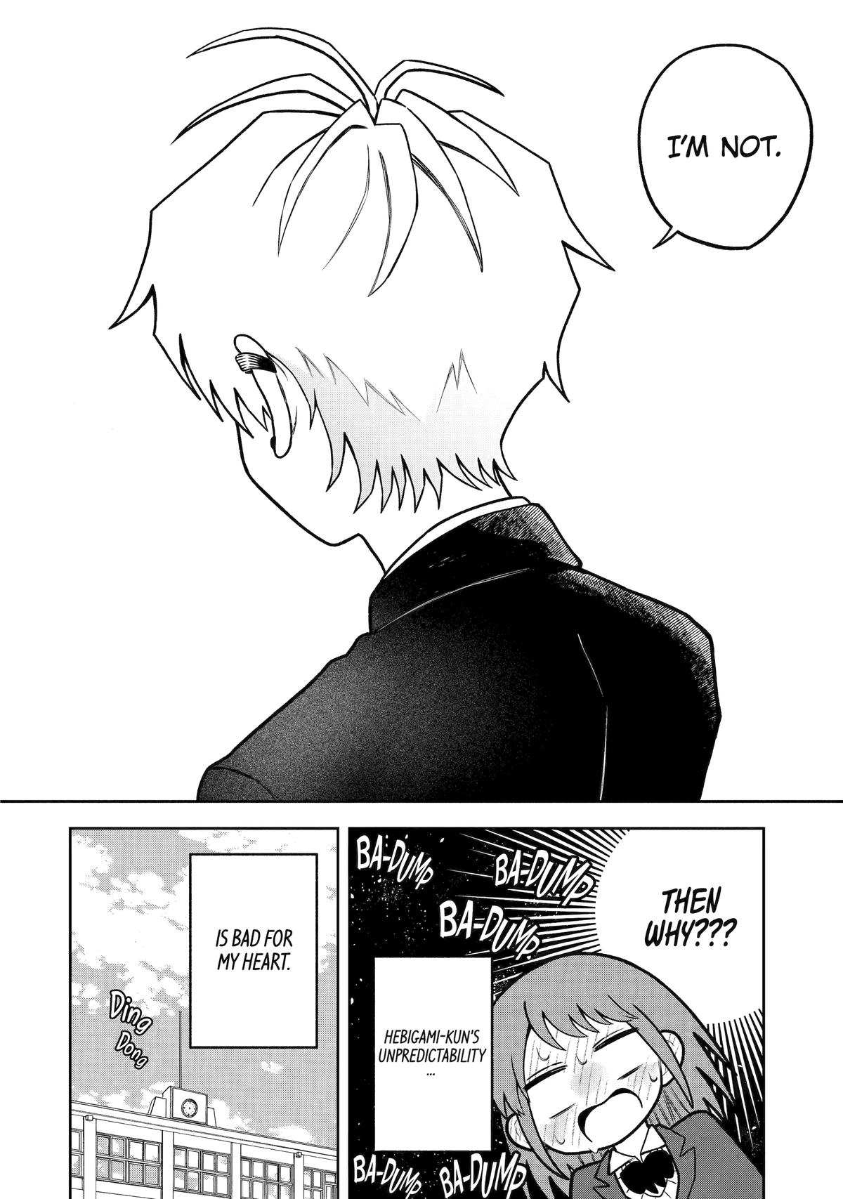 Hebigami Transforms When He's Cold Chapter 9 - Page 14