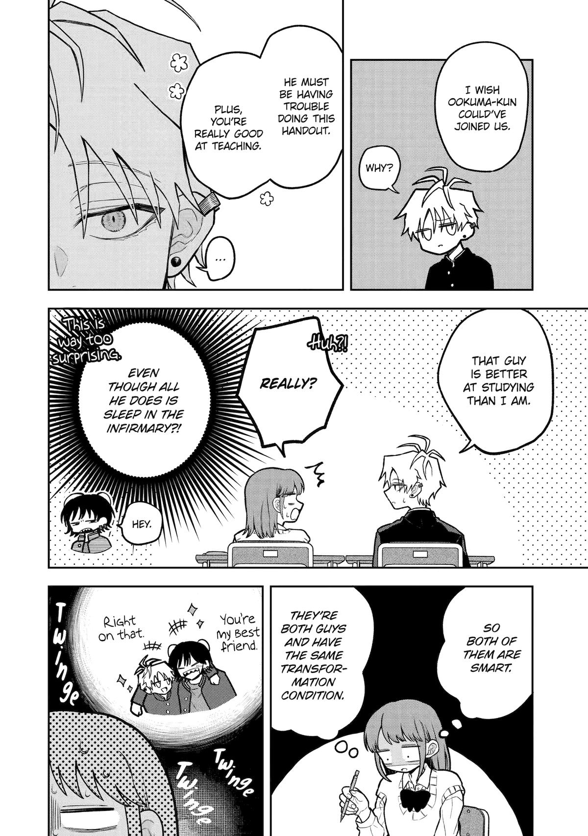 Hebigami Transforms When He's Cold Chapter 13 - Page 8