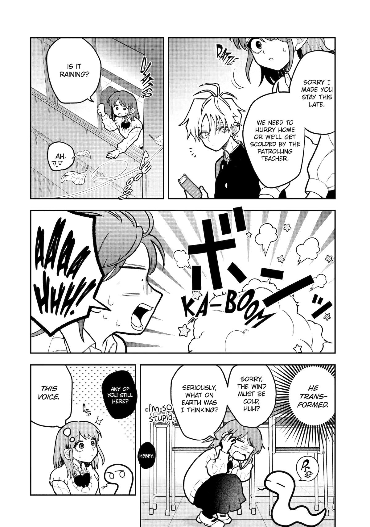 Hebigami Transforms When He's Cold Chapter 13 - Page 12