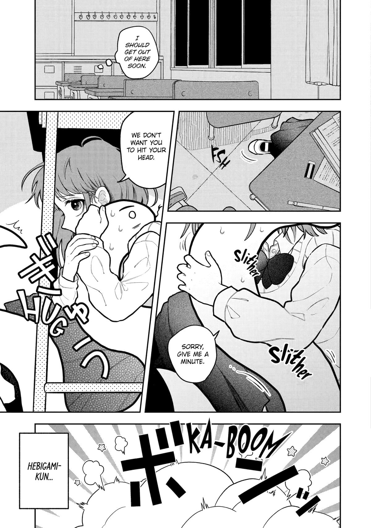 Hebigami Transforms When He's Cold Chapter 13 - Page 15