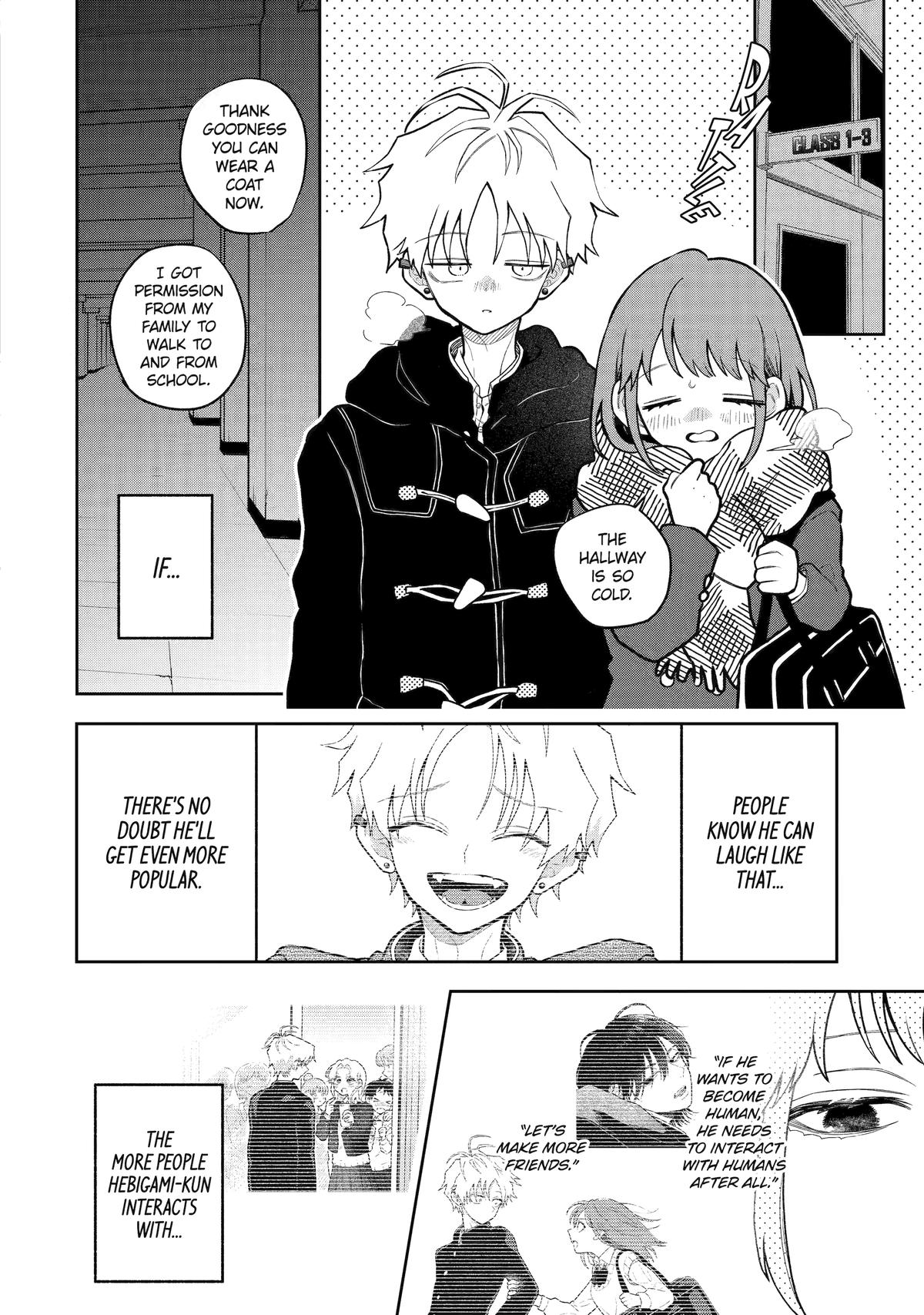 Hebigami Transforms When He's Cold Chapter 13 - Page 22