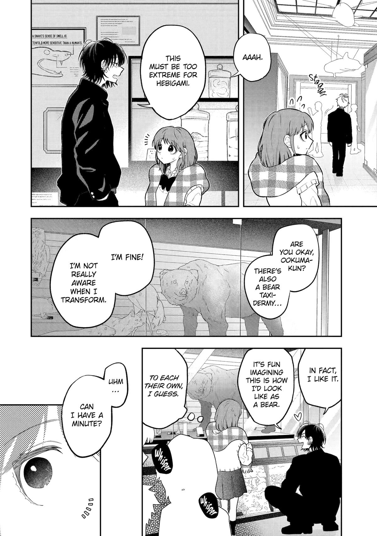 Hebigami Transforms When He's Cold Chapter 14 - Page 8