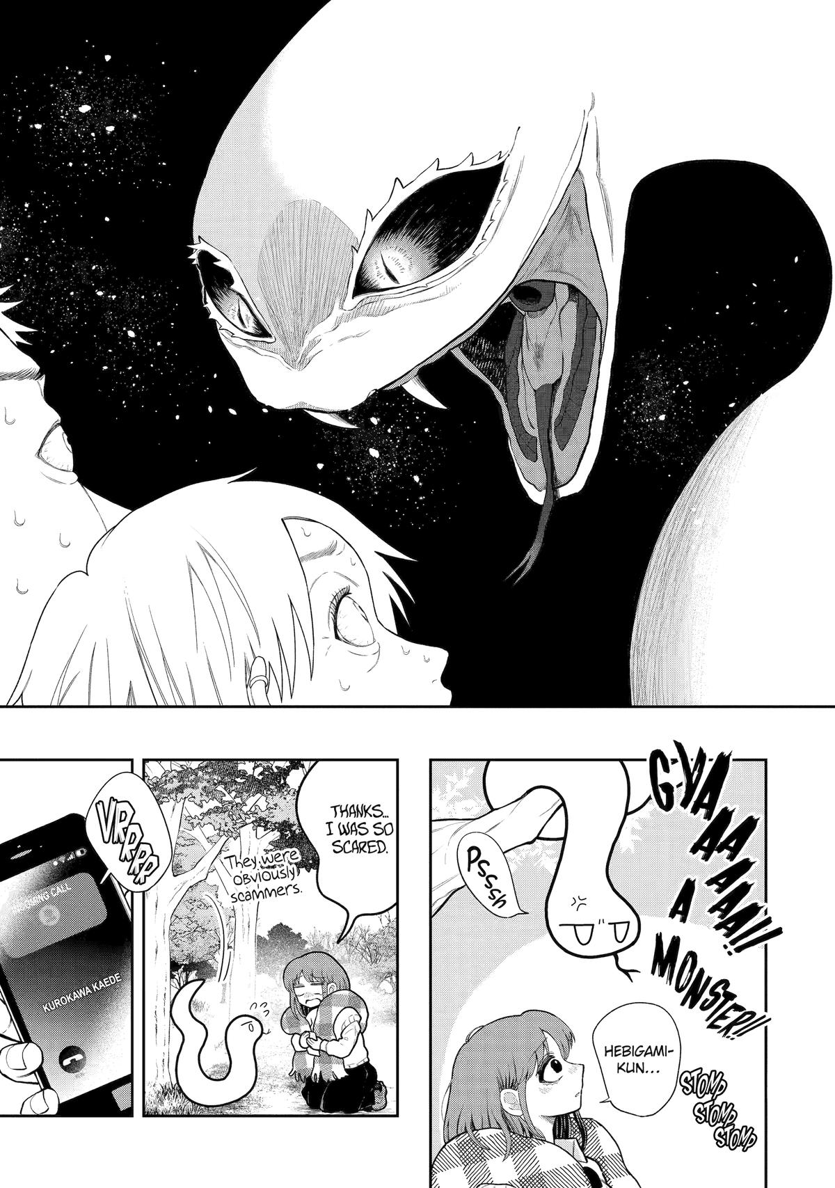 Hebigami Transforms When He's Cold Chapter 14 - Page 13