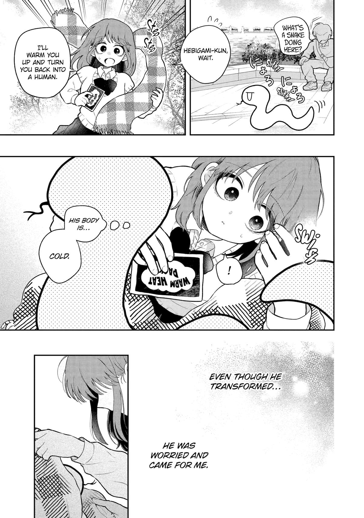 Hebigami Transforms When He's Cold Chapter 14 - Page 15