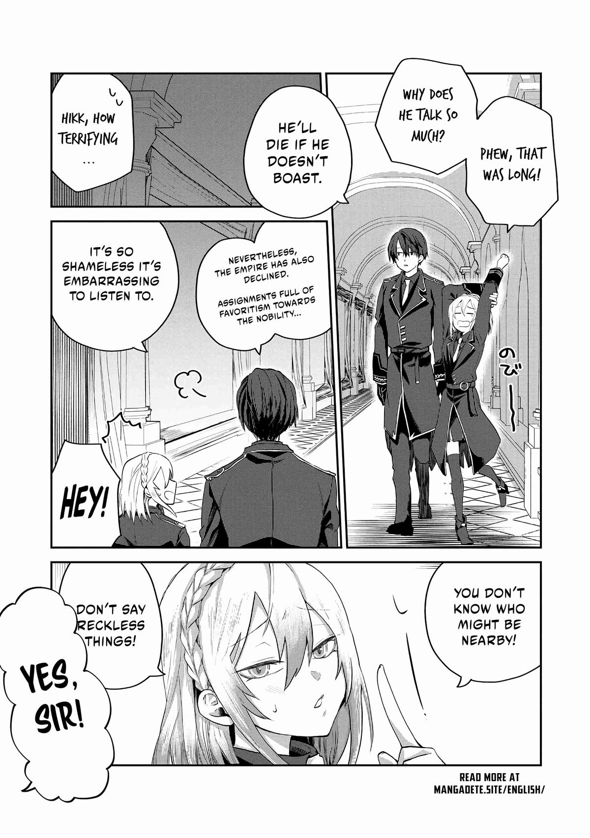 Heimin Shusshin no Teikoku Shoukan, Munou na Kizoku Joukan wo Juurin shite Nariagaru Chapter 1 - Page 7