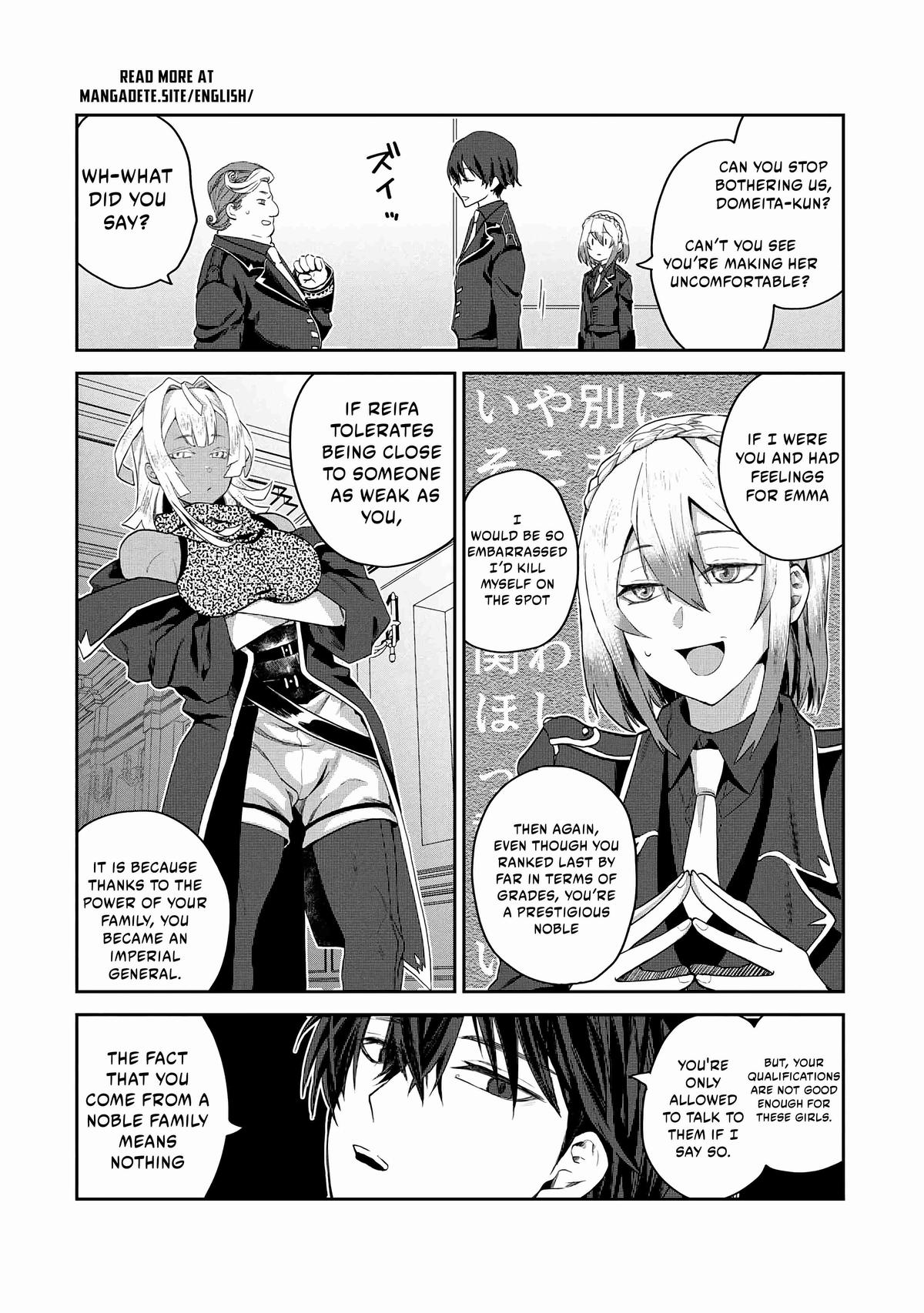 Heimin Shusshin no Teikoku Shoukan, Munou na Kizoku Joukan wo Juurin shite Nariagaru Chapter 1 - Page 12