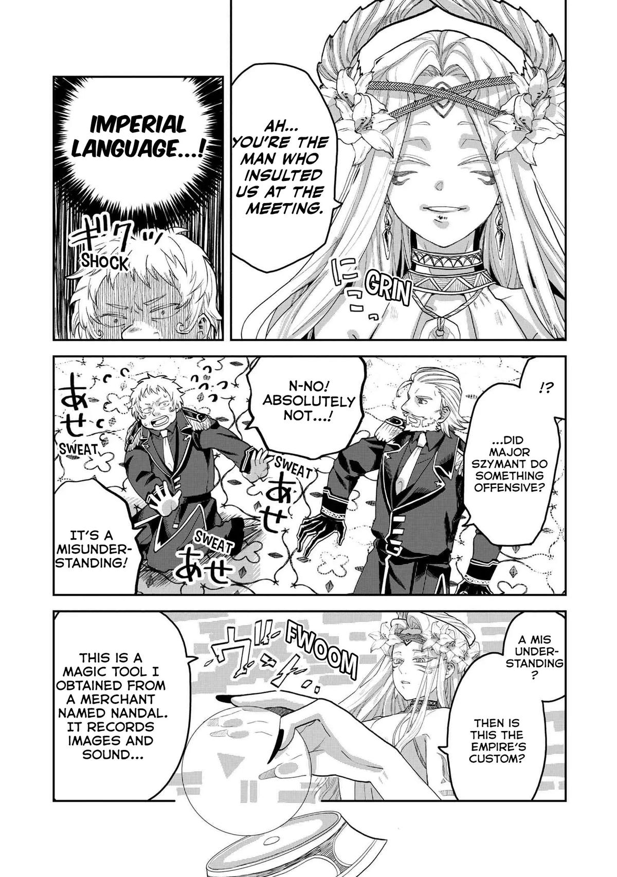 Heimin Shusshin no Teikoku Shoukan, Munou na Kizoku Joukan wo Juurin shite Nariagaru Chapter 15 - Page 8