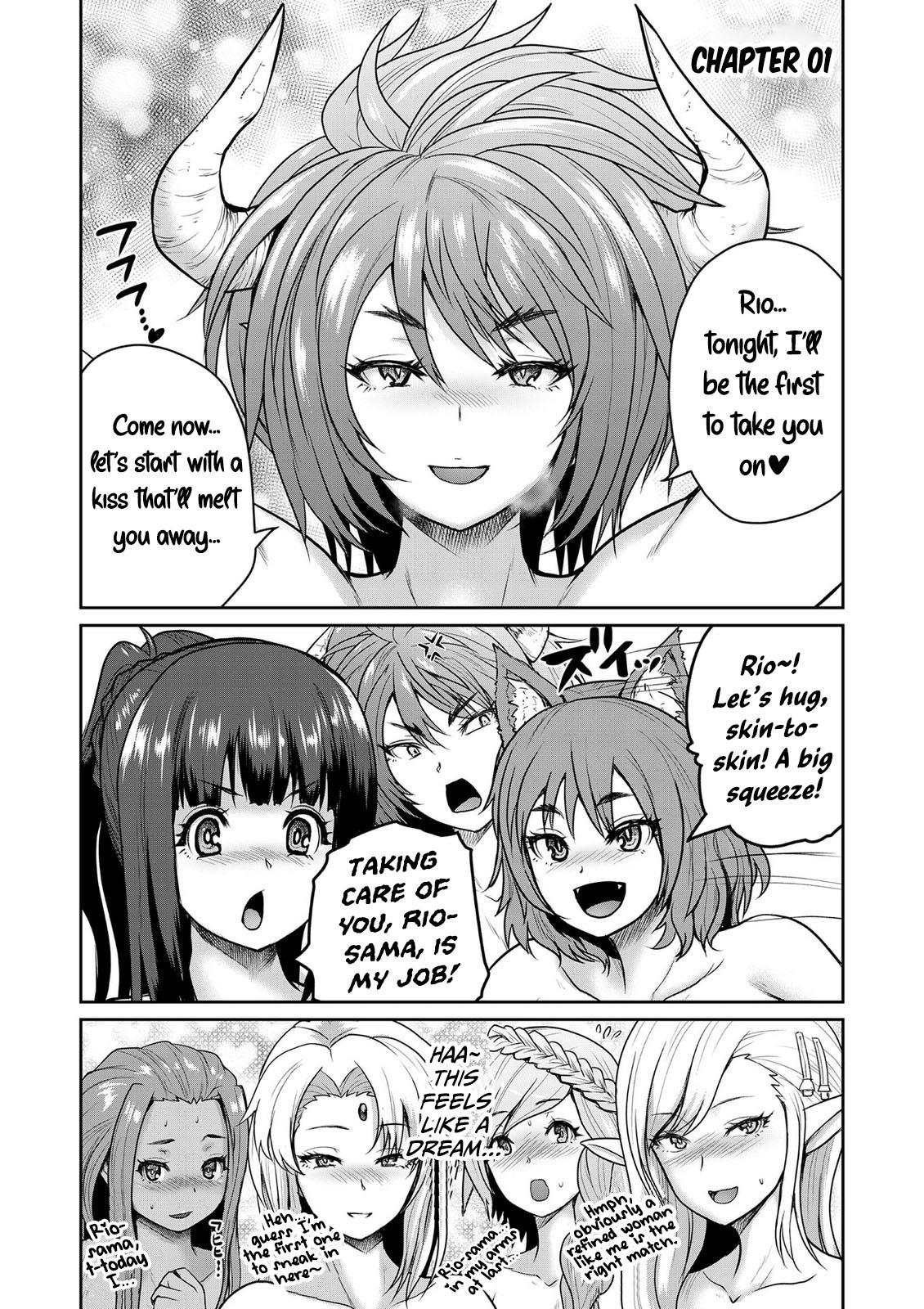 Henkyou no Ofuroya-san, Harem ni Naru: Yamaoku ni Aru Sabireta Onsen no Kounou ga Cheat Sugite Onna Boukensha ni Daininki na Ken Chapter 1 - Page 4
