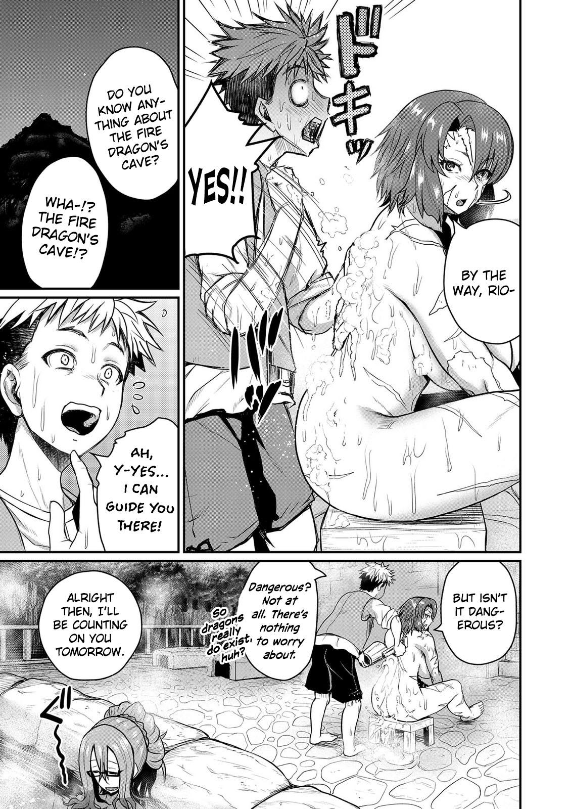 Henkyou no Ofuroya-san, Harem ni Naru: Yamaoku ni Aru Sabireta Onsen no Kounou ga Cheat Sugite Onna Boukensha ni Daininki na Ken Chapter 1 - Page 20