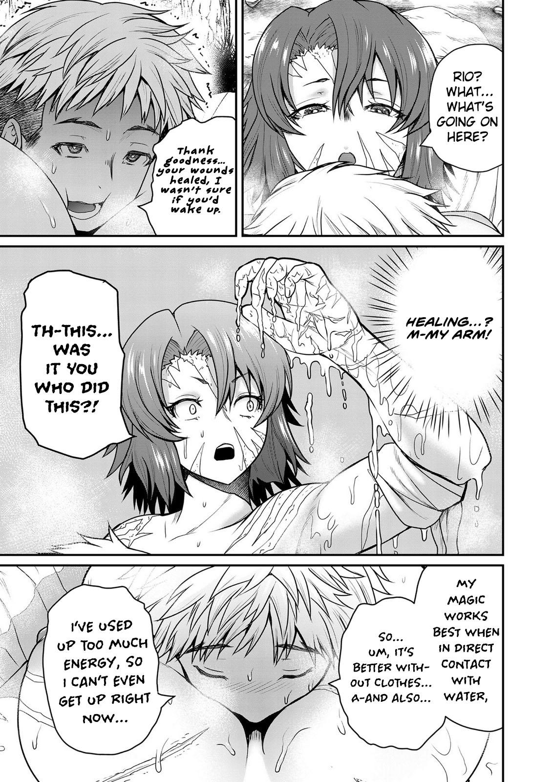 Henkyou no Ofuroya-san, Harem ni Naru: Yamaoku ni Aru Sabireta Onsen no Kounou ga Cheat Sugite Onna Boukensha ni Daininki na Ken Chapter 2 - Page 20