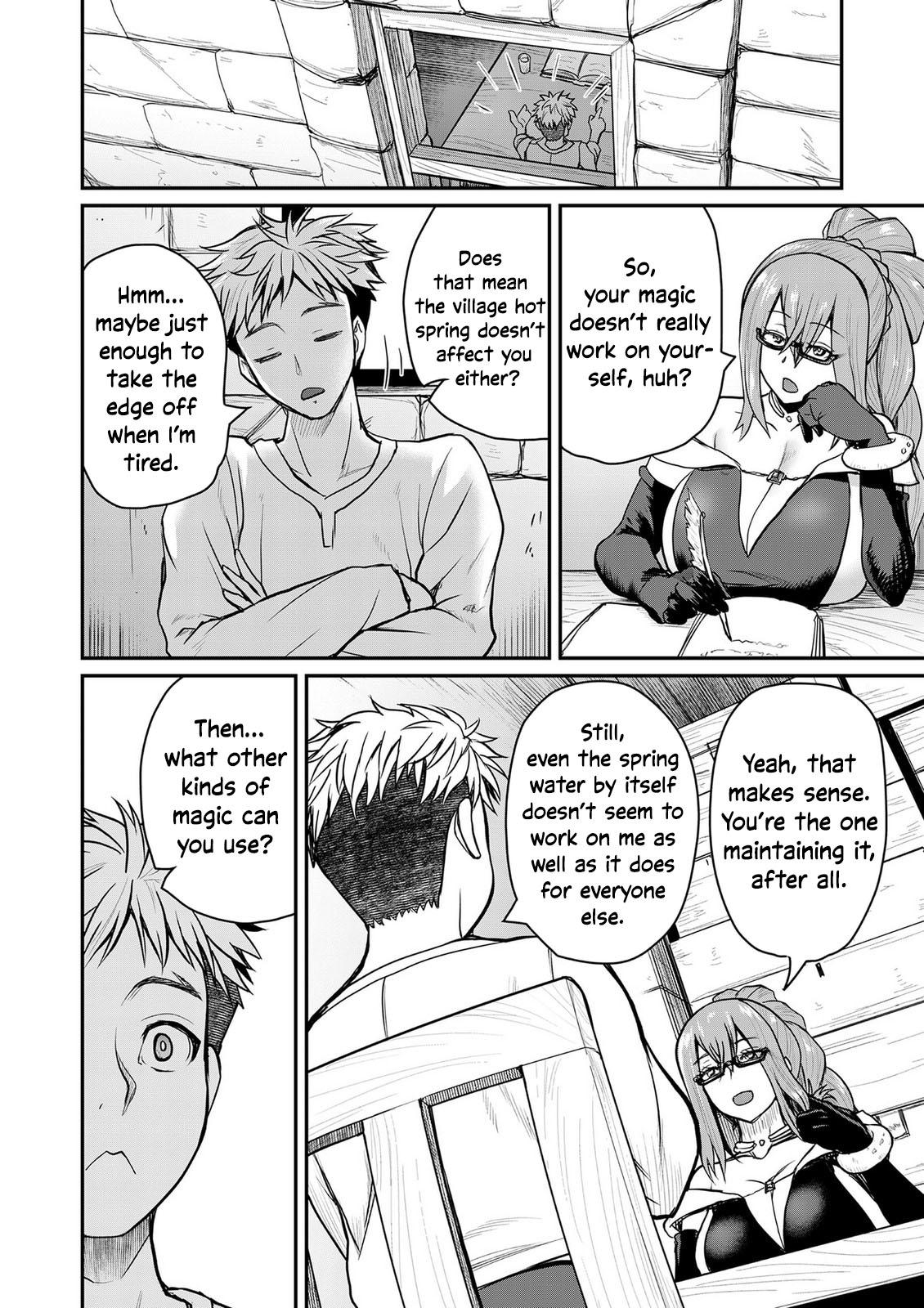 Henkyou no Ofuroya-san, Harem ni Naru: Yamaoku ni Aru Sabireta Onsen no Kounou ga Cheat Sugite Onna Boukensha ni Daininki na Ken Chapter 4 - Page 9