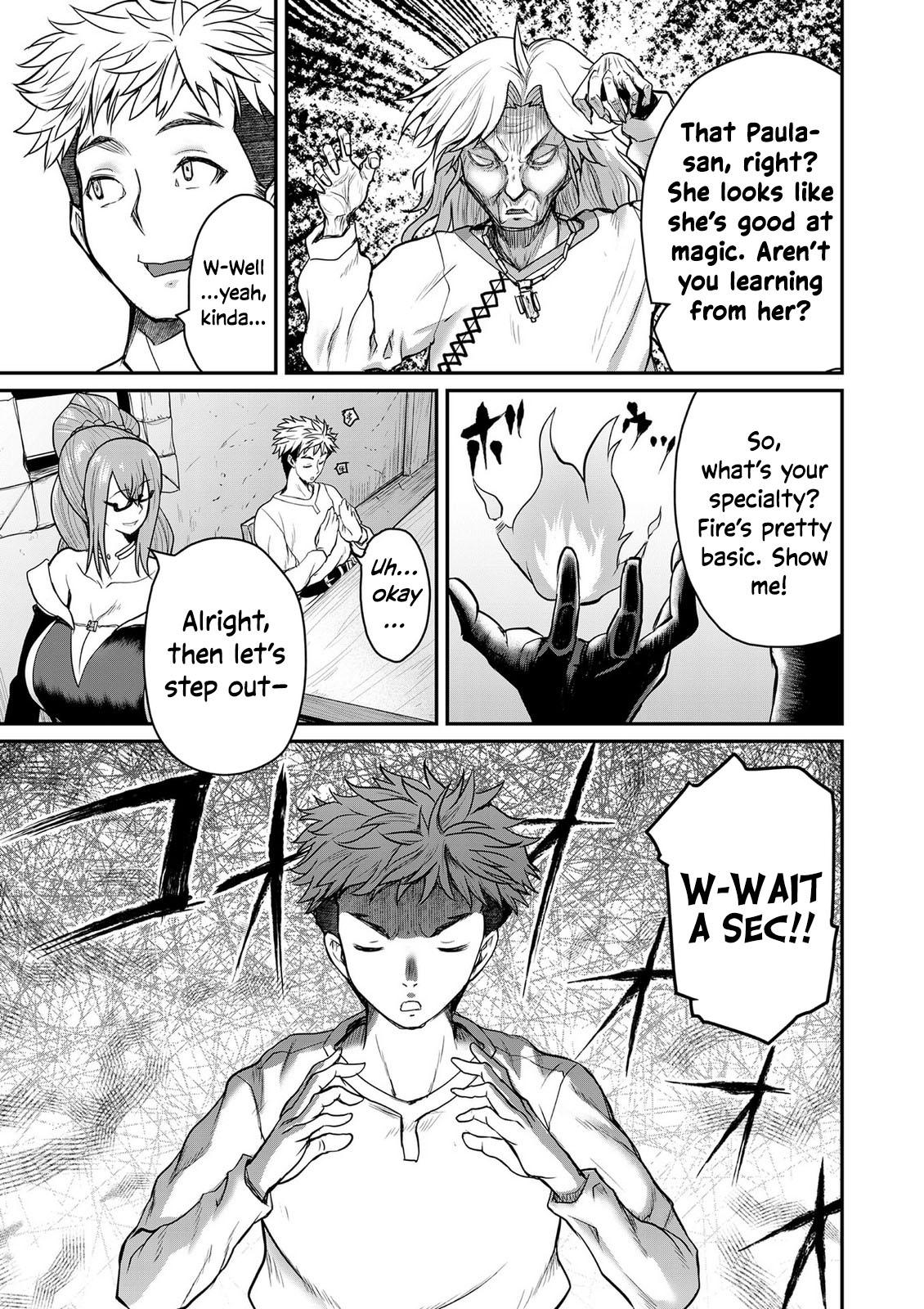 Henkyou no Ofuroya-san, Harem ni Naru: Yamaoku ni Aru Sabireta Onsen no Kounou ga Cheat Sugite Onna Boukensha ni Daininki na Ken Chapter 4 - Page 10