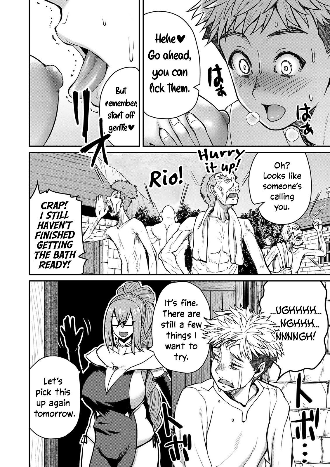 Henkyou no Ofuroya-san, Harem ni Naru: Yamaoku ni Aru Sabireta Onsen no Kounou ga Cheat Sugite Onna Boukensha ni Daininki na Ken Chapter 4 - Page 15