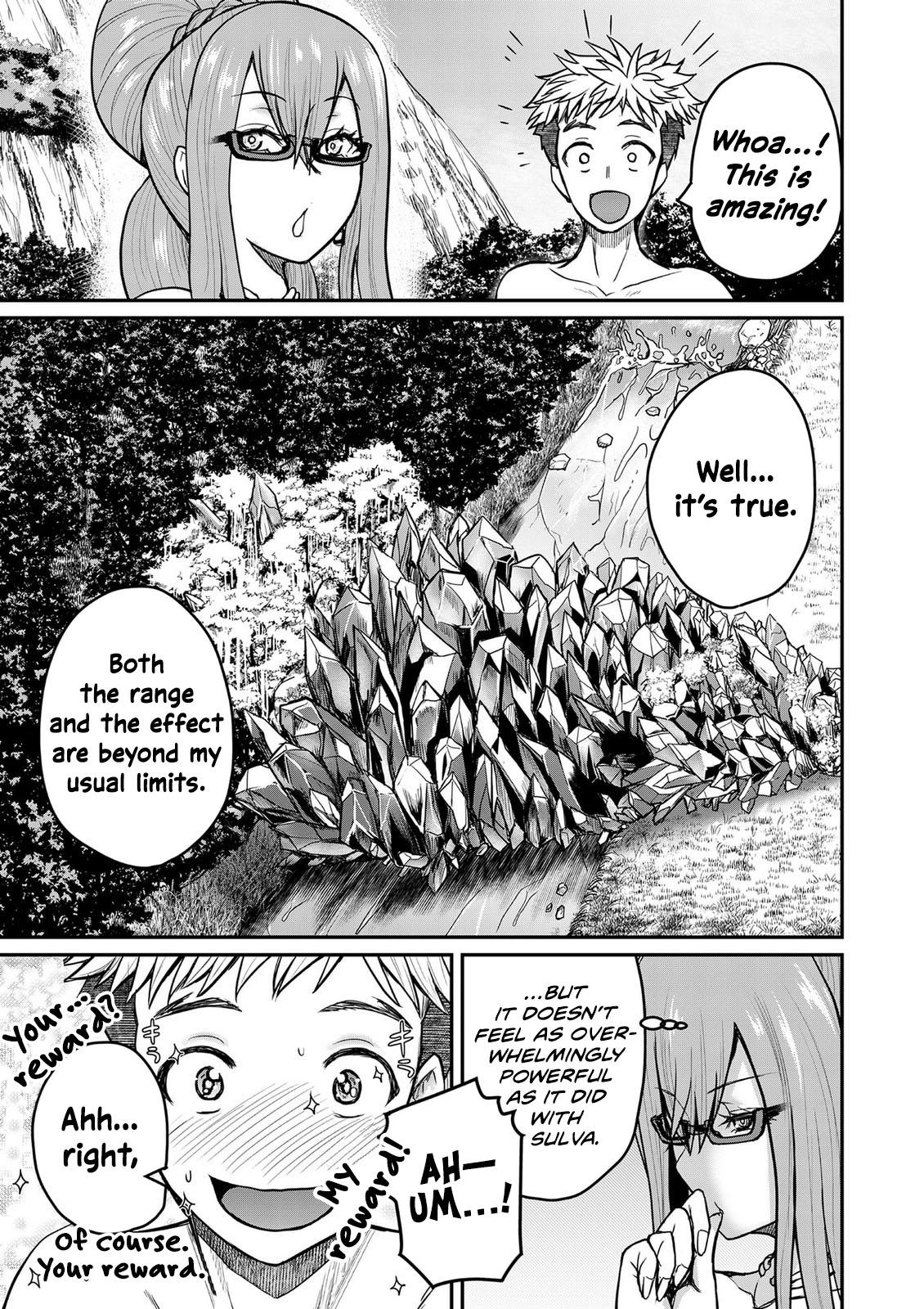 Henkyou no Ofuroya-san, Harem ni Naru: Yamaoku ni Aru Sabireta Onsen no Kounou ga Cheat Sugite Onna Boukensha ni Daininki na Ken Chapter 4 - Page 20