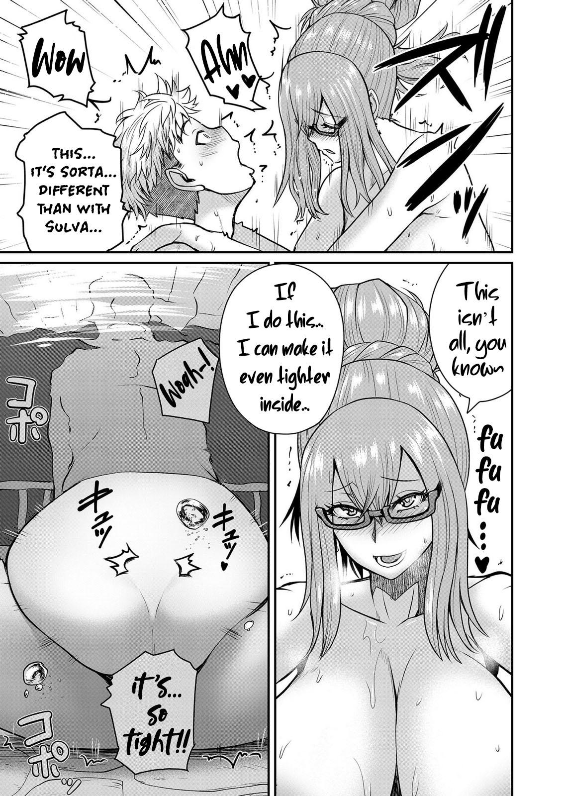 Henkyou no Ofuroya-san, Harem ni Naru: Yamaoku ni Aru Sabireta Onsen no Kounou ga Cheat Sugite Onna Boukensha ni Daininki na Ken Chapter 5 - Page 8