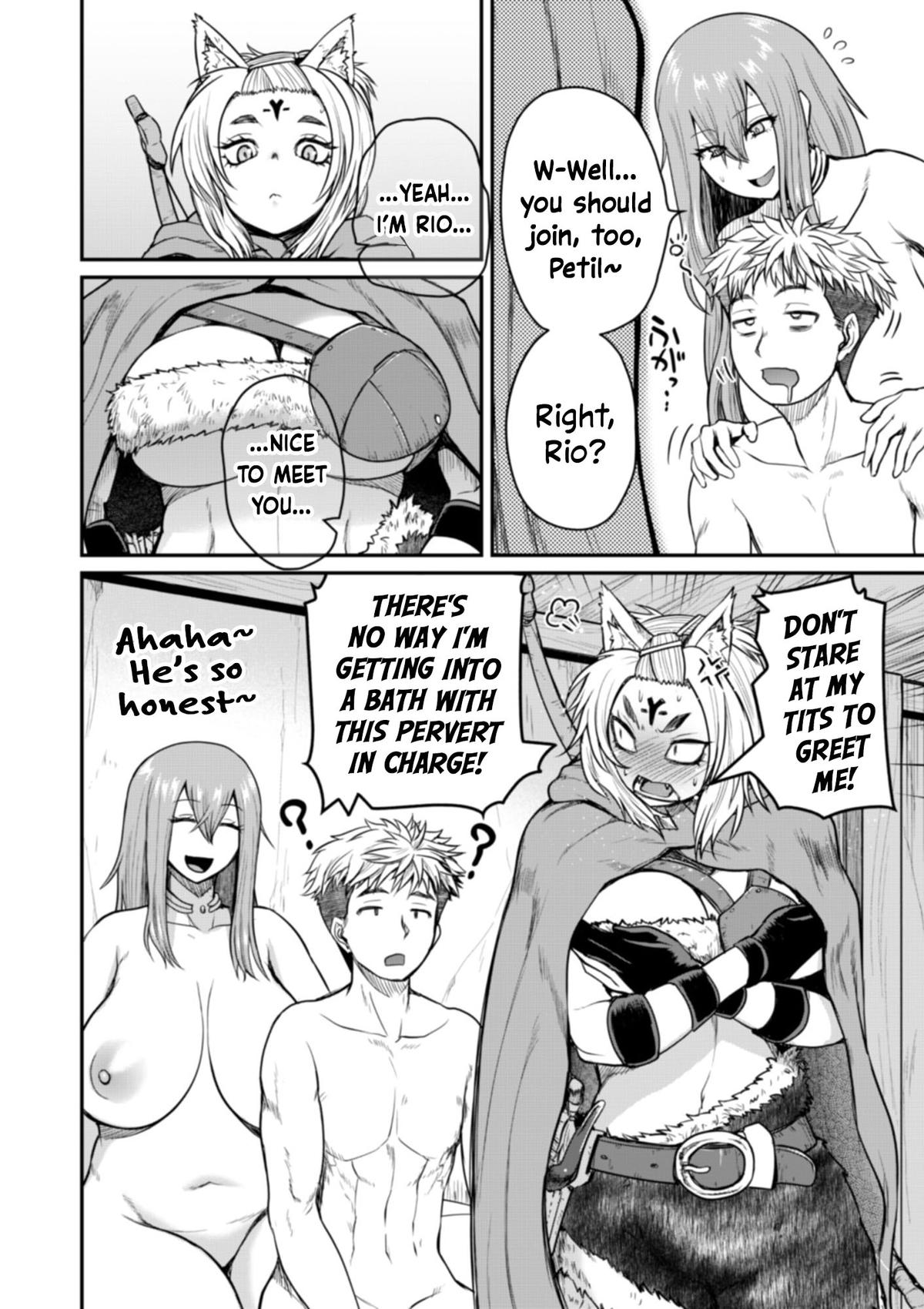 Henkyou no Ofuroya-san, Harem ni Naru: Yamaoku ni Aru Sabireta Onsen no Kounou ga Cheat Sugite Onna Boukensha ni Daininki na Ken Chapter 6 - Page 9