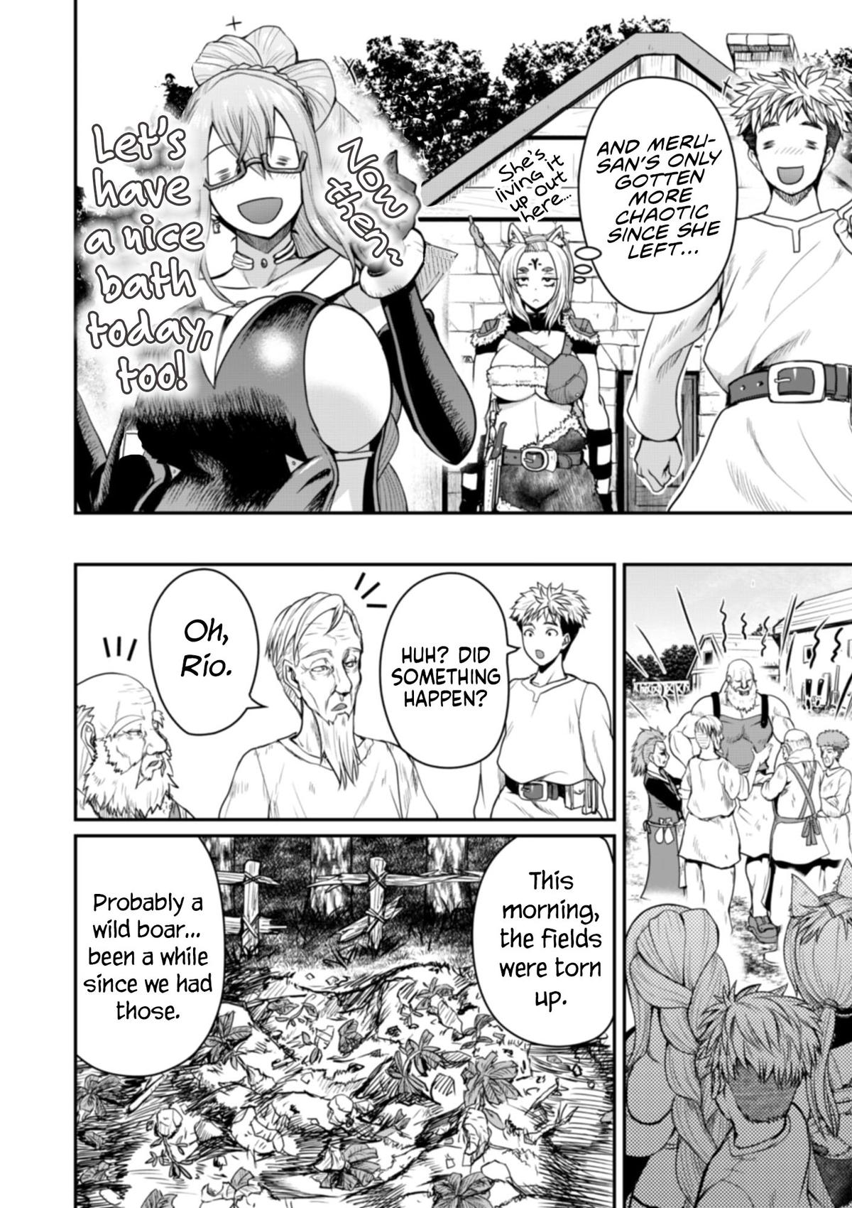 Henkyou no Ofuroya-san, Harem ni Naru: Yamaoku ni Aru Sabireta Onsen no Kounou ga Cheat Sugite Onna Boukensha ni Daininki na Ken Chapter 6 - Page 11