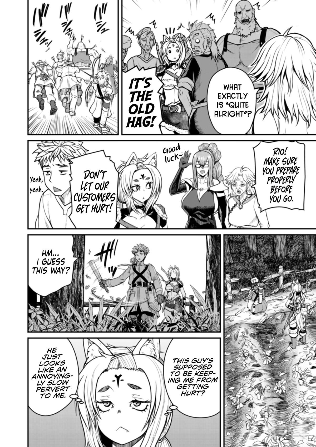 Henkyou no Ofuroya-san, Harem ni Naru: Yamaoku ni Aru Sabireta Onsen no Kounou ga Cheat Sugite Onna Boukensha ni Daininki na Ken Chapter 6 - Page 13