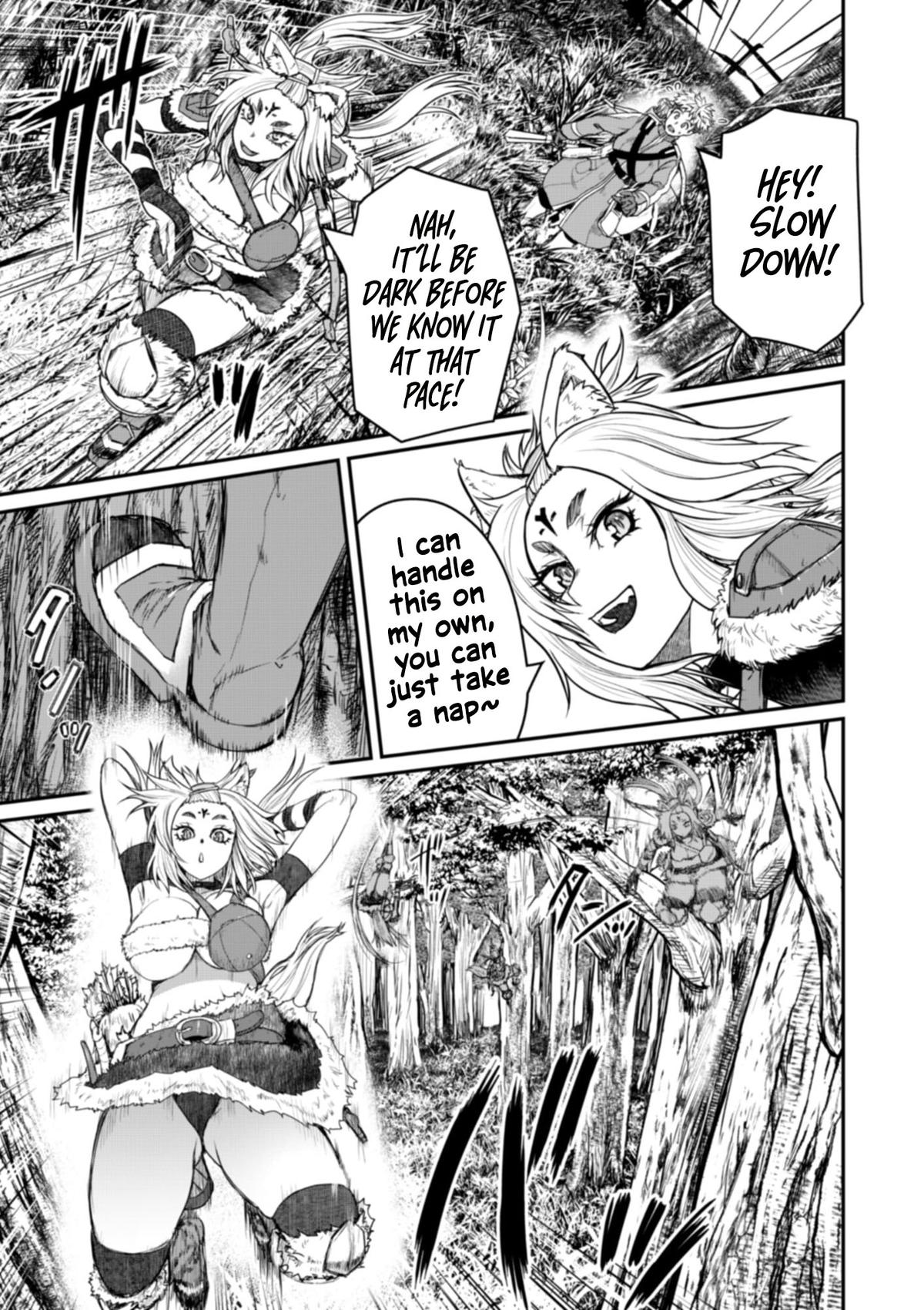 Henkyou no Ofuroya-san, Harem ni Naru: Yamaoku ni Aru Sabireta Onsen no Kounou ga Cheat Sugite Onna Boukensha ni Daininki na Ken Chapter 6 - Page 14