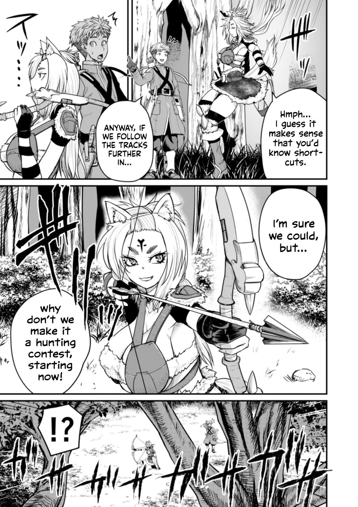 Henkyou no Ofuroya-san, Harem ni Naru: Yamaoku ni Aru Sabireta Onsen no Kounou ga Cheat Sugite Onna Boukensha ni Daininki na Ken Chapter 6 - Page 16